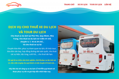 Xe du lịch Phú Yên