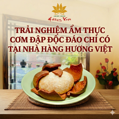 Cơm niêu cơm đập Hương Việt