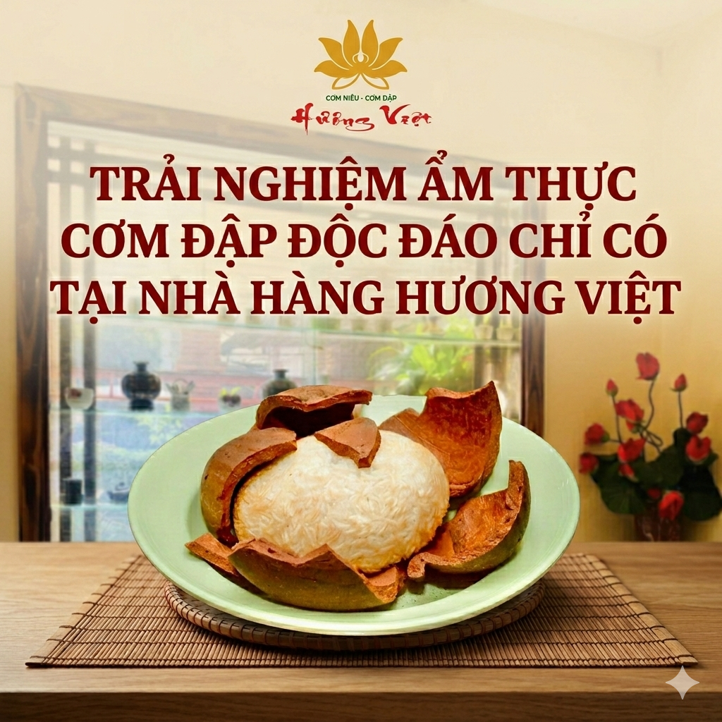 Cơm niêu cơm đập Hương Việt